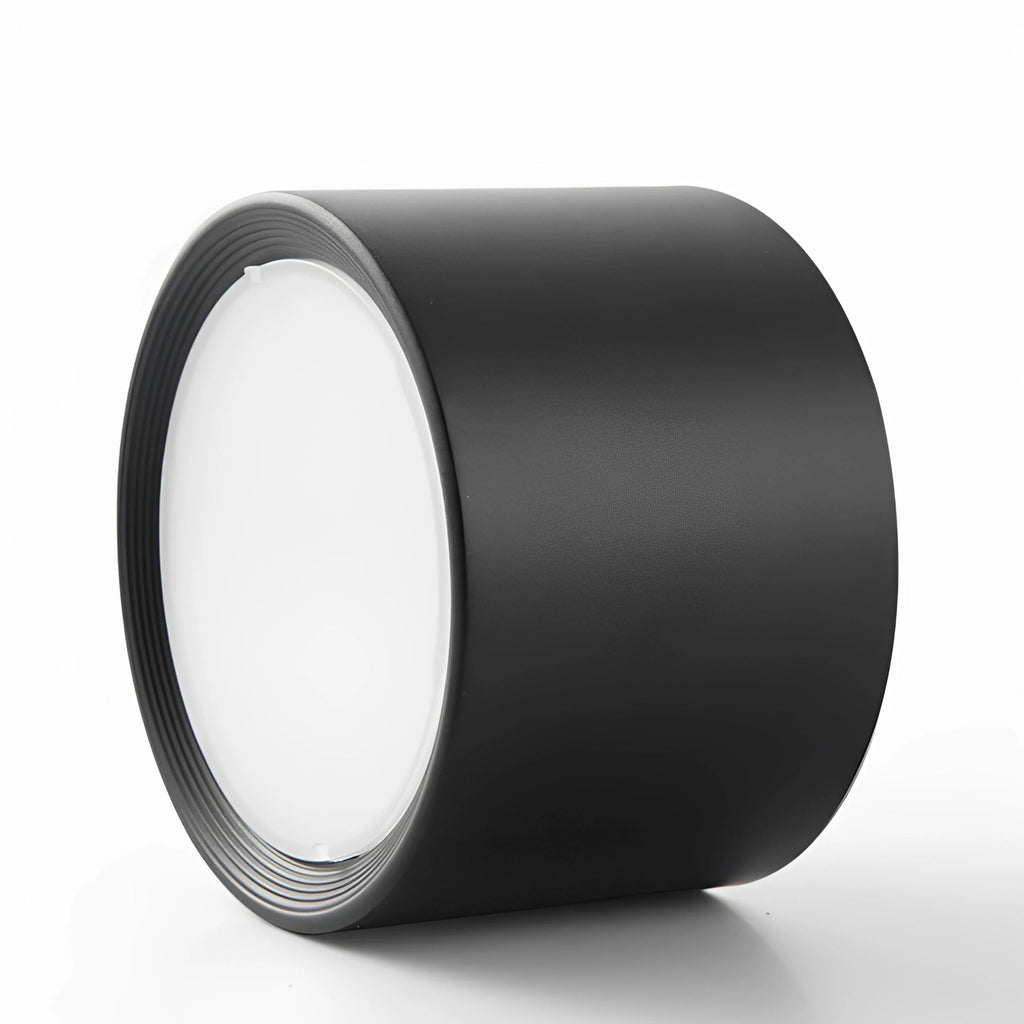 Plafonnier LED en Bois Nordique — Spot Rond Plafond