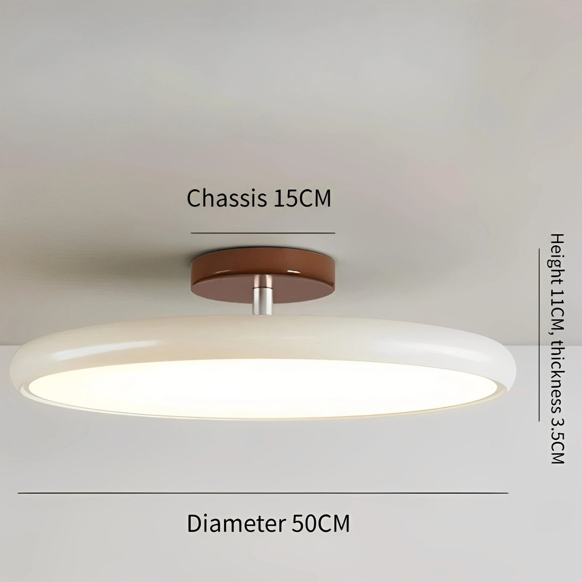 Plafonnier Orientable en Métal LED | Le Plafonnier